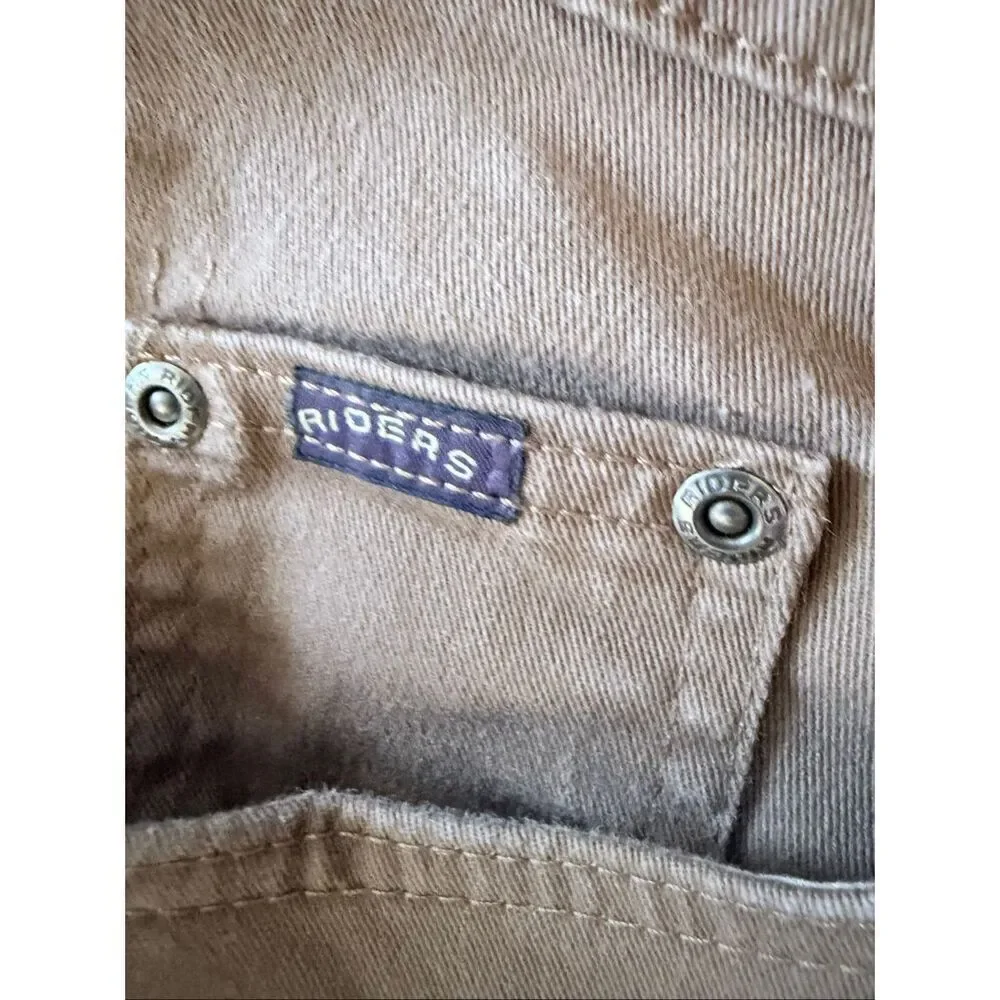 Riders by Lee Brown Straight Leg Pants Size 14M